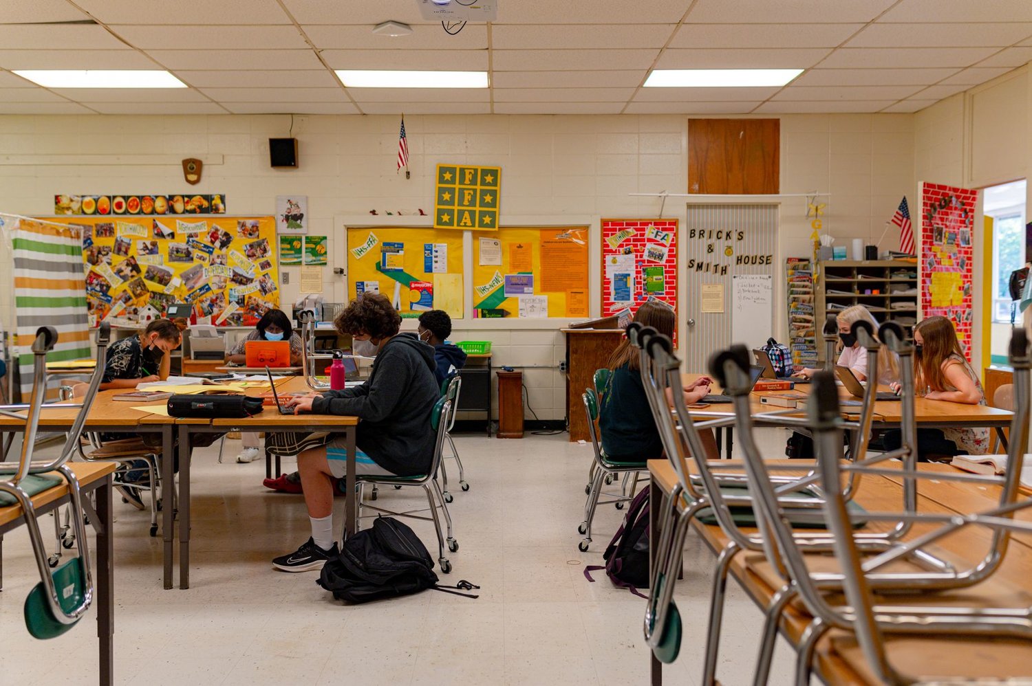 Over the course of the pandemic, CCS has received a total allotment of about $18.8 million as part of North Carolina’s Elementary & Secondary School (K-12) Emergency Relief Fund (ESSER), to be received and spent over the next few years.